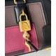 Top Replica Loewe Amazona 23 Shoulder Bag with Padlock Detail, Black