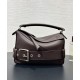 Super Clone Replica Loewe Large Puzzle Biker Bag Coffee Top Replica Loewe Large Puzzle Biker Bag Coffee