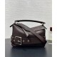 Super Clone Replica Loewe Large Puzzle Biker Bag Coffee Top Replica Loewe Large Puzzle Biker Bag Coffee