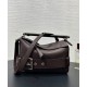 Super Clone Replica Loewe Large Puzzle Biker Bag Coffee Top Replica Loewe Large Puzzle Biker Bag Coffee