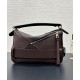 Super Clone Replica Loewe Large Puzzle Biker Bag Coffee Top Replica Loewe Large Puzzle Biker Bag Coffee
