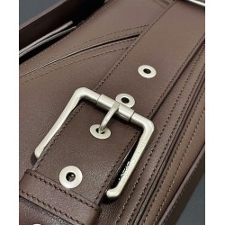 Super Clone Replica Loewe Large Puzzle Biker Bag Coffee Top Replica Loewe Large Puzzle Biker Bag Coffee