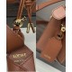 Super Clone Replica Loewe Featherlight Puzzle Small Bag in Coffee Top Replica Loewe Featherlight Puzzle Small Bag in Coffee