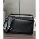 Super Clone Replica Loewe Featherlight Puzzle Small Bag in Black Top Replica Loewe Featherlight Puzzle Small Bag in Black