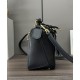 Super Clone Replica Loewe Featherlight Puzzle Small Bag in Black Top Replica Loewe Featherlight Puzzle Small Bag in Black
