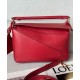 Super Clone Replica Loewe Featherlight Puzzle Small Bag in Red Top Replica Loewe Featherlight Puzzle Small Bag in Red