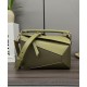 Super Clone Replica Loewe Classic Vintage Puzzle Edge Small Bag in Green Top Replica Loewe Classic Vintage Puzzle Edge Small Bag in Green