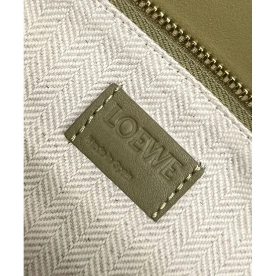 Super Clone Replica Loewe Classic Vintage Puzzle Edge Small Bag in Green Top Replica Loewe Classic Vintage Puzzle Edge Small Bag in Green