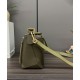 Super Clone Replica Loewe Classic Vintage Puzzle Edge Small Bag in Green Top Replica Loewe Classic Vintage Puzzle Edge Small Bag in Green