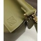 Super Clone Replica Loewe Classic Vintage Puzzle Edge Small Bag in Green Top Replica Loewe Classic Vintage Puzzle Edge Small Bag in Green