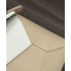 Super Clone Replica Loewe Classic Two-Tone Puzzle Edge Small Bag in White/Beige Top Replica Loewe Classic Two-Tone Puzzle Edge Small Bag in White/Beige