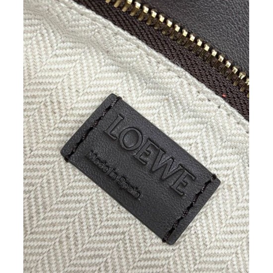 Super Clone Replica Loewe Classic Two-Tone Puzzle Edge Small Bag in Black/Red Top Replica Loewe Classic Two-Tone Puzzle Edge Small Bag in Black/Red
