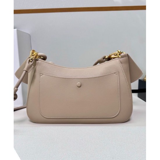 Super Clone Replica Loewe Ola Medium Shoulder Bag, Apricot Top Replica Loewe Ola Medium Shoulder Bag, Apricot