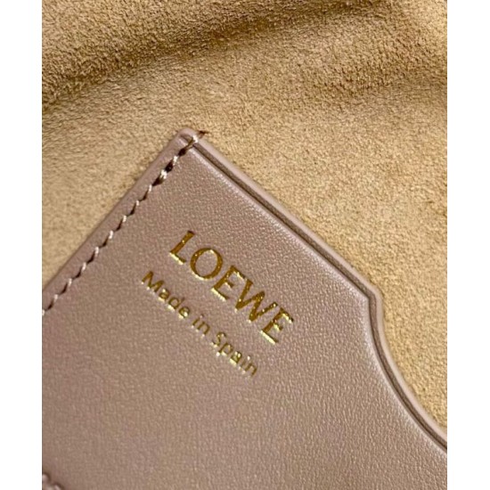 Super Clone Replica Loewe Ola Medium Shoulder Bag, Apricot Top Replica Loewe Ola Medium Shoulder Bag, Apricot