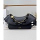 Super Clone Replica Loewe Ola Medium Shoulder Bag, Black Top Replica Loewe Ola Medium Shoulder Bag, Black