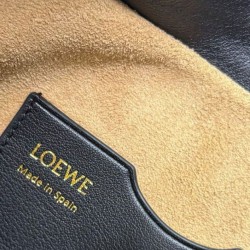 Top Replica Loewe Ola Medium Shoulder Bag, Black