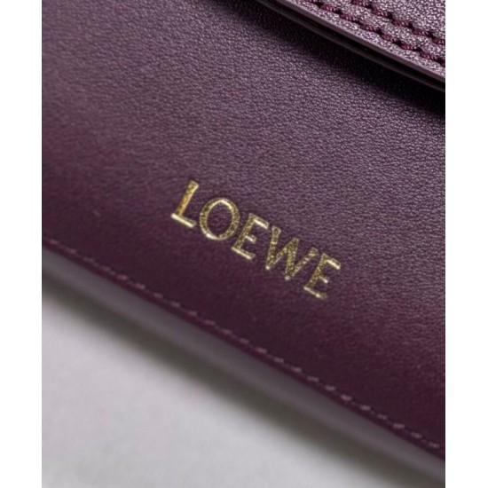 Super Clone Replica Loewe Ola Medium Shoulder Bag, Mauve Top Replica Loewe Ola Medium Shoulder Bag, Mauve