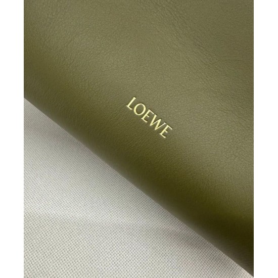 Super Clone Replica Loewe Madrid Medium Soft Calfskin Bag, Olive Top Replica Loewe Madrid Medium Soft Calfskin Bag, Olive