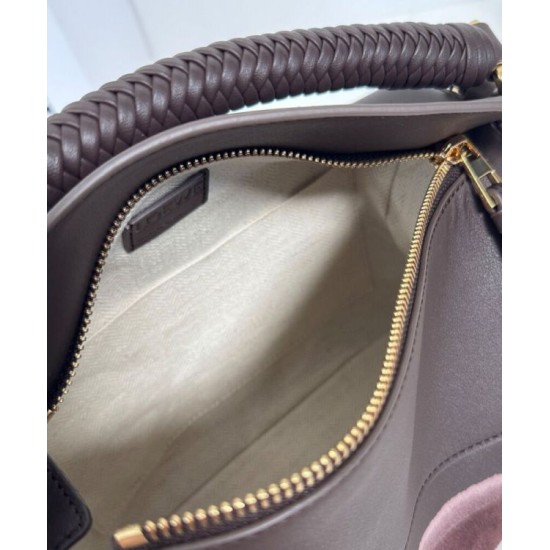 Super Clone Replica Loewe Small Puzzle Edge Landscape Bag, Dark Coffee Top Replica Loewe Small Puzzle Edge Landscape Bag, Dark Coffee