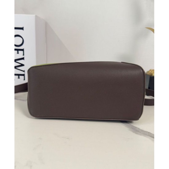 Super Clone Replica Loewe Small Puzzle Edge Landscape Bag, Dark Coffee Top Replica Loewe Small Puzzle Edge Landscape Bag, Dark Coffee