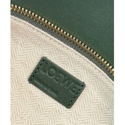Super Clone Replica Loewe Small Puzzle Edge Landscape Bag, Green Top Replica Loewe Small Puzzle Edge Landscape Bag, Green