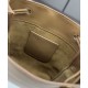 Top Replica Loewe Pebble Pouch Bags, Apricot