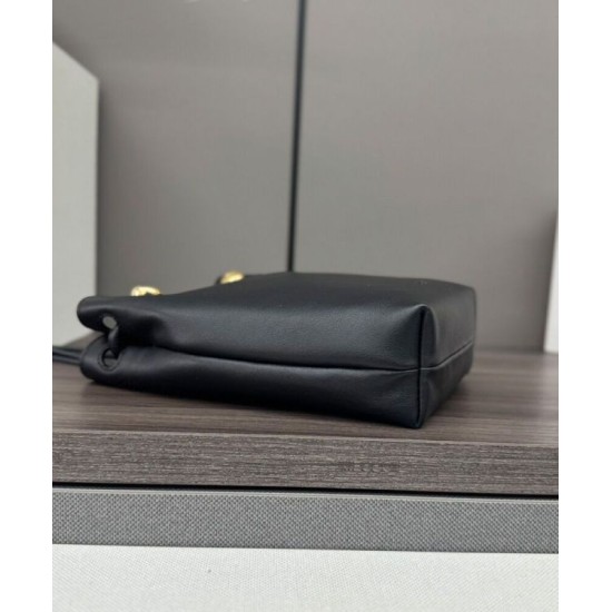Top Replica Loewe Pebble Pouch Bags, Black