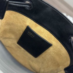 Top Replica Loewe Pebble Pouch Bags, Black