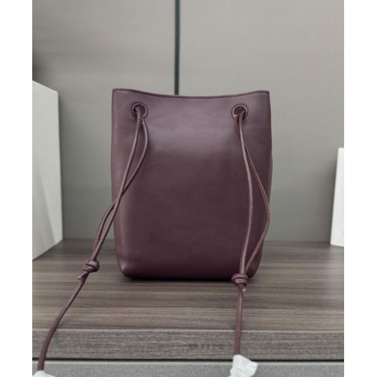 Top Replica Loewe Pebble Pouch Bags, Mauve