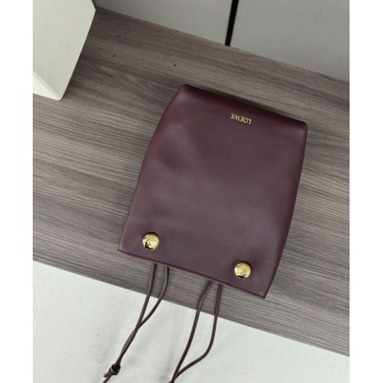 Top Replica Loewe Pebble Pouch Bags, Mauve