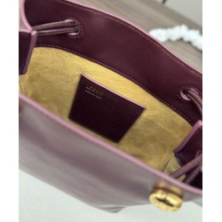 Top Replica Loewe Pebble Pouch Bags, Mauve