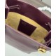Top Replica Loewe Pebble Pouch Bags, Mauve