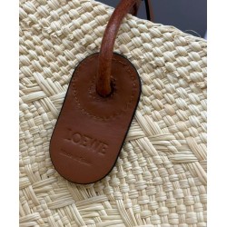 Top Replica Loewe Large Anagram Basket Bag, Coffee