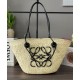 Top Replica Loewe Large Anagram Basket Bag, Black