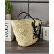 Top Replica Loewe Large Anagram Basket Bag, Black