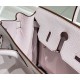 Super Clone Replica Hermes Birkin Bag 25cm/30cm Pink Clemence Silver Hardware Top Replica Hermes Birkin Bag 25cm/30cm Pink Clemence Silver Hardware