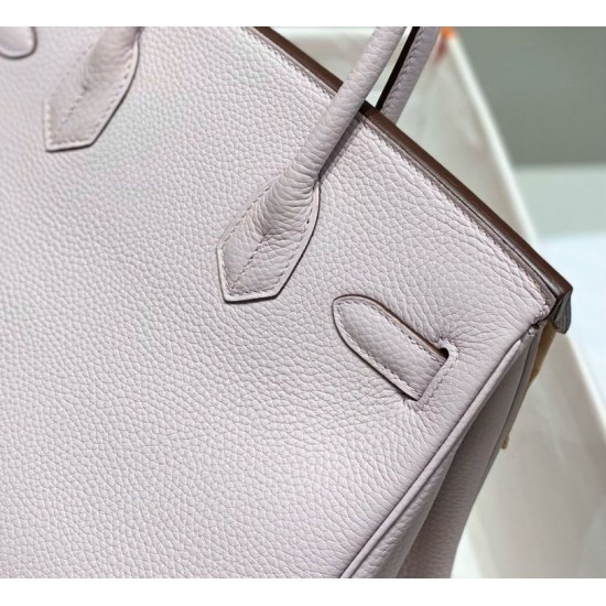 Super Clone Replica Hermes Birkin Bag 25cm/30cm Pink Clemence Silver Hardware Top Replica Hermes Birkin Bag 25cm/30cm Pink Clemence Silver Hardware