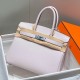 Super Clone Replica Hermes Birkin Bag 25cm/30cm Pink Clemence Silver Hardware Top Replica Hermes Birkin Bag 25cm/30cm Pink Clemence Silver Hardware