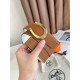 Top Replica Hermes Luck 38MM Reversible Belt with Gold Epsom Buckle