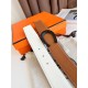 Top Replica Hermes Luck 38MM Reversible Belt with Black Epsom Buckle