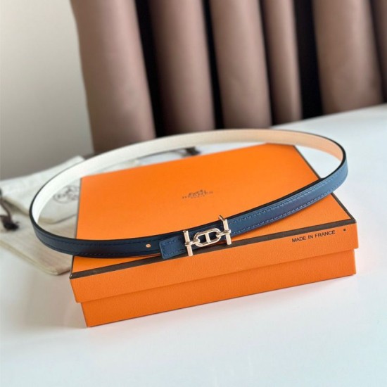 Top Replica Hermes In The Loop Bag 18 Handmade Clemence Gray