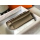 Top Replica Hermes Constance MM Bag 24cm Grey Epsom