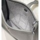 Top Replica Hermes Evelyne III TPM Gray Clemence Bag