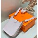 Top Replica Hermes Evelyne III TPM Pale Mauve Clemence Bag
