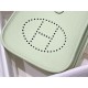 Top Replica Hermes Evelyne III TPM Bag in Clemence Green