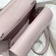 Top Replica Hermes Halzan 25 Light Purple Clemence Bag