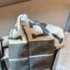 Top Replica Hermes Avalon III Small Pillow Gray