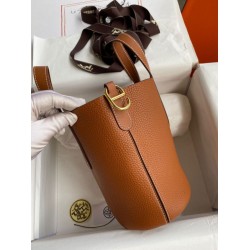 Top Replica Hermes In The Loop 18 Handmade Clemence Bag Pink