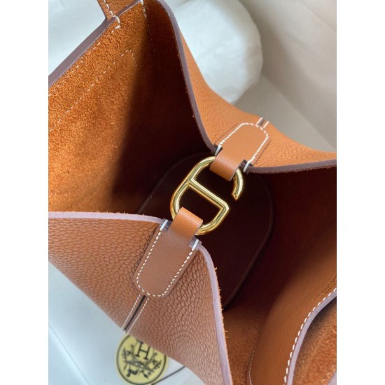 Top Replica Hermes In The Loop 18 Handmade Clemence Bag Pink