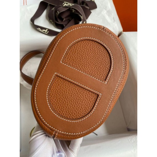 Top Replica Hermes In The Loop 18 Handmade Clemence Bag Pink